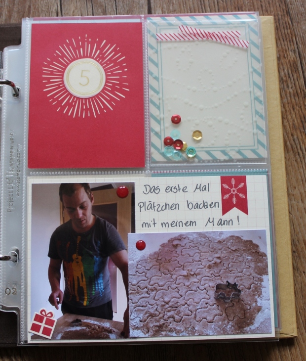 December Daily Project Life Stampin Up